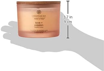 Chesapeake Bay Candle PT40255 Scented Candle Love + Passion (Grapefruit Mango) Coffee Table Orange Home Décor