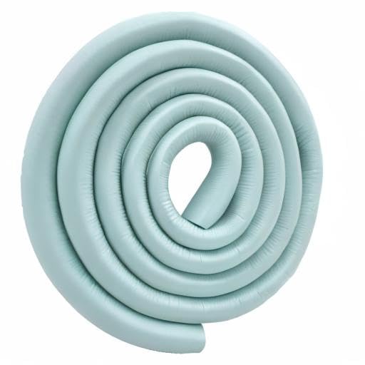 M2cbridge U Shape Extra Thick Furniture Table Edge Protectors Foam 6.5 Ft (Blue)