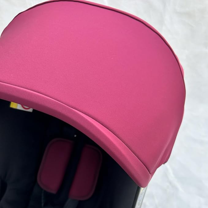 Stroller Replacement Accessories Canopy, Colorful Sun Shade Compatible with Doona Car Seat & Strollers (Wine Red)
