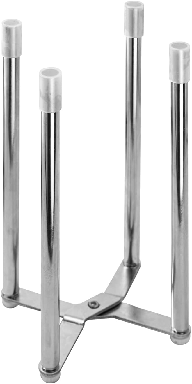 Mukkuri Drying Rack, Stainless Steel Kitchen Stand Holder for Bottles, Cups and Plastic Bags, Multifunctional Countertop Shelf