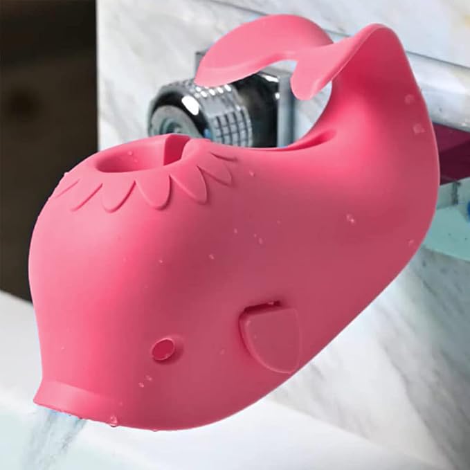 Spout Cover for Bathtub, Faucet Cover Baby Bathroom Tub Silicone Faucet Protector for Kids, Bath Spout Cover for Baby Toddlers