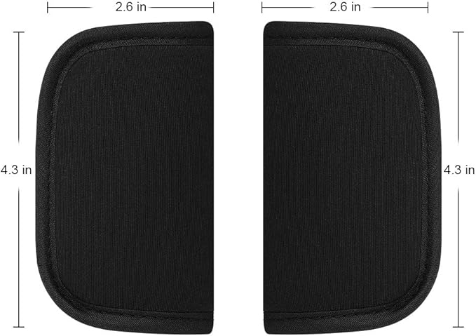 Accmor Car Seat Strap Covers for Baby Kids, Car Seat Strap Covers Shoulder Pads, Soft Seat Belt Covers for All Car Seats, Pushchair, Stroller