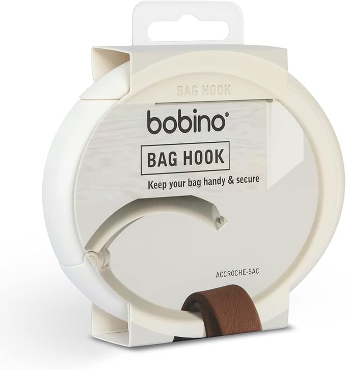 Bobino Bag Hook Luggage Strap, 10 cm, 1 liters, Off-White (Cream), Off-White (Cream), 10 Centimeters, Luggage Strap