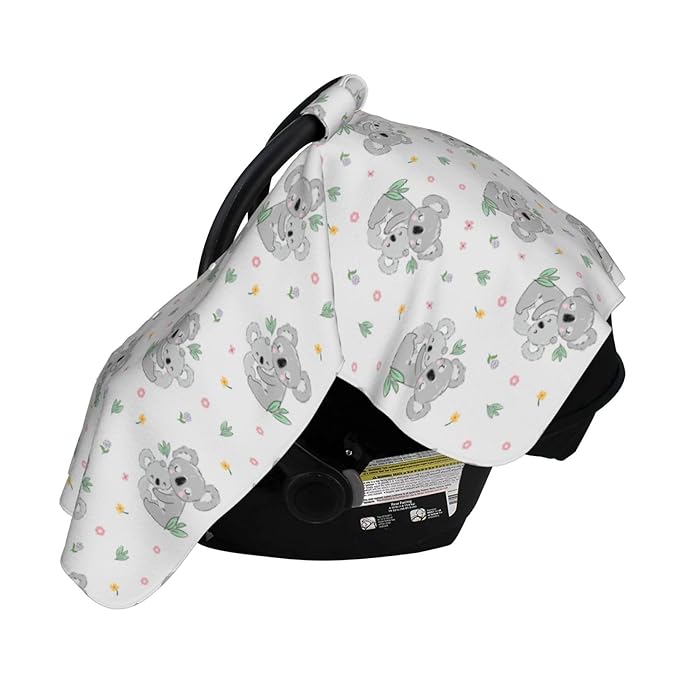 Koala Baby Car Seat Canopy Cover Multi Use Nursing Cover for Mom Nursing Covers Newborn Koala Shower Gift
