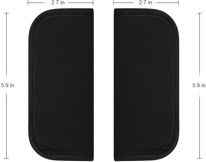 Accmor Car Seat Strap Covers for Baby Kids, Car Seat Strap Covers Shoulder Pads, Soft Seat Belt Covers for All Car Seats, Pushchair, Stroller