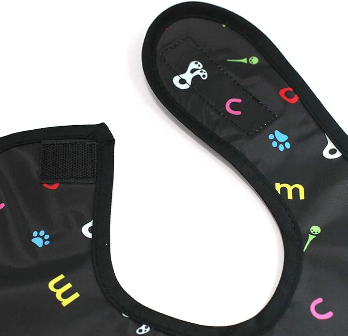 Plie Full Coverage Waterproof Feeding Bib for Toddlers – Extra Long Apron Bib for Mealtime, Self-Feeding, High Chairn