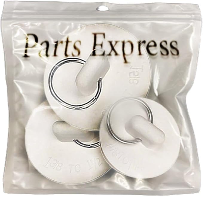 Rubber Tub Drain Stopper Bath Sink Plumb Fits Drain Set 3