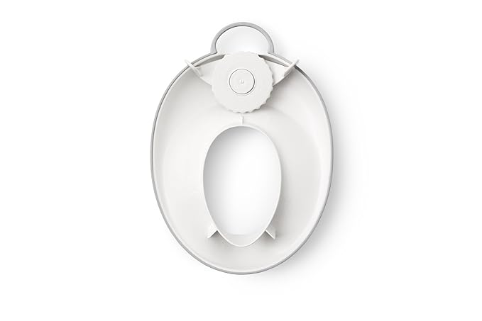 BABYBJORN Toilet Trainer, White/Gray