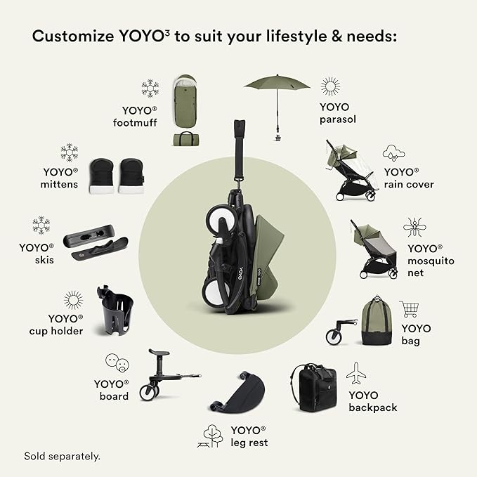 Stokke YOYO Cup Holder - Easy to Attach to Six Different Points on YOYO Stroller