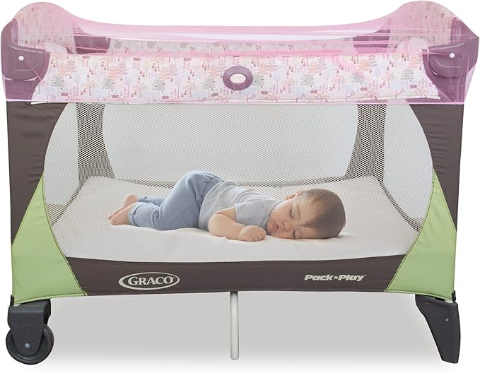 Mosquito Net for Stroller Baby Mosquito Net for Strollers, Playards, Pack N Plays and Portable Mini Crib, Baby Insect Netting, Pink