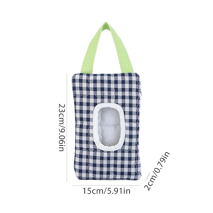 Quilted Baby Wipe Holder Quilted Wipe Pouch Portable Hanging Floral Wet Wipes Bag for Car, Stroller