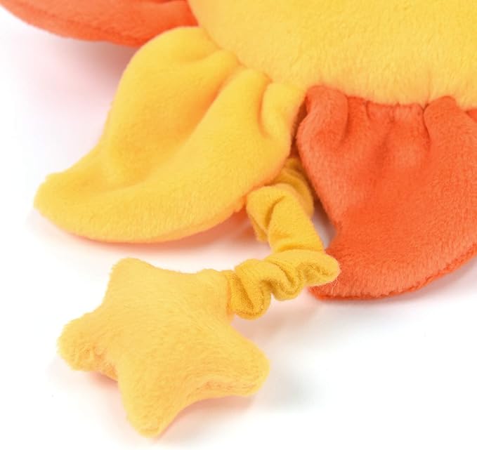 Boodeze Newborn Baby Musical Toy for Infant 0,3,6,12 Months, Soft Hanging Plush Stroller Toy for 6 to 12 Months Baby with You are My Sunshine Music, Brighten Boy and Girl's Bed,Carseat and Room