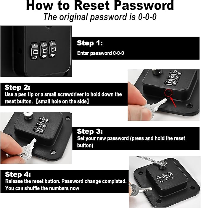 Locilot 3 Pack Fridge Lock for Kids, Traceless Refrigerator Lock for Adults, Child Proof Cabinet Locks Baby Proofing, Drawer Freezer Locks for Fridge Refrigerator (Black)