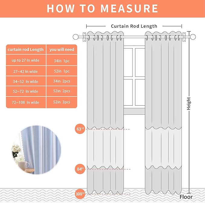 XiDi Blue Curtains for Bedroom, Girls Room Blackout Curtains, Kids Room Darkening Curtains, Light Blue Decor, 1 Panel Light Blue/52/72/1