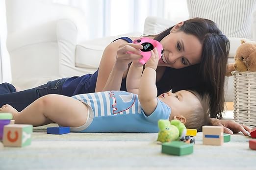 Baby Bath Thermometer with Floating Toys - Digital Water & Room Temperature Monitor, Rechargeable Thermometer with Alerts for Newborn Bath Essentials, Infant Safety
