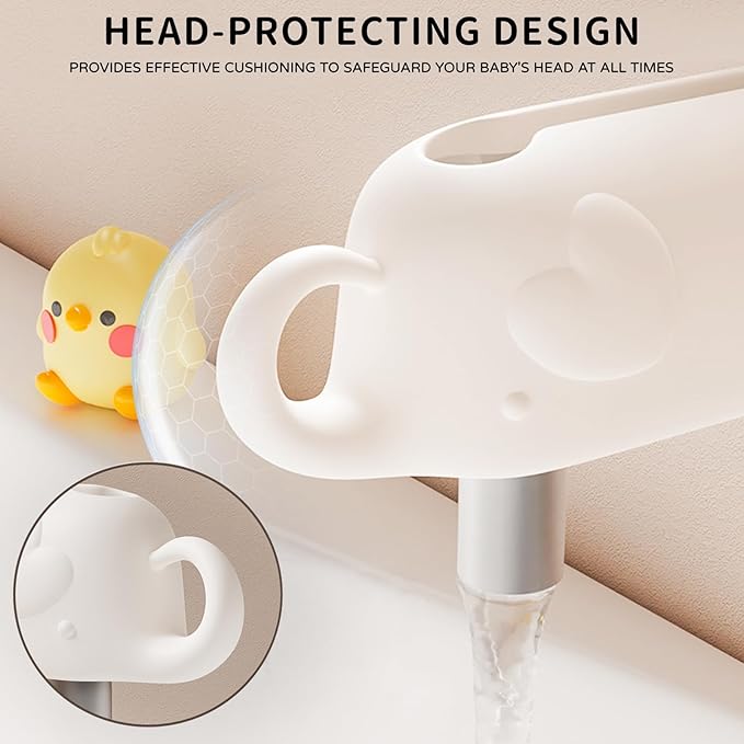 Bath Spout Cover, Silicone Bathtub Faucet Cover, Bathtub Spout Cover, Spout Cover Bathroom Tub, Universal Size for bathtub protection in bathrooms, preventing impact