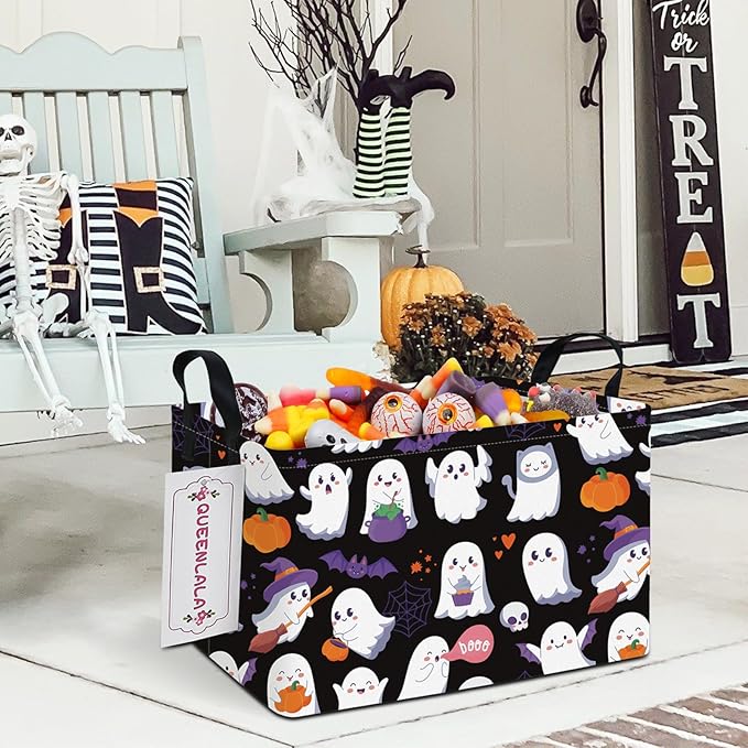 QUEENLALA Rectangular Laundry Hamper/Foldable Nursery Laundry Basket for Organizing/Storage Bin Baskets/Children Toy Office Bedroom/Toy Bin Closet Shelf Baskets(Rec-Purple Kid)