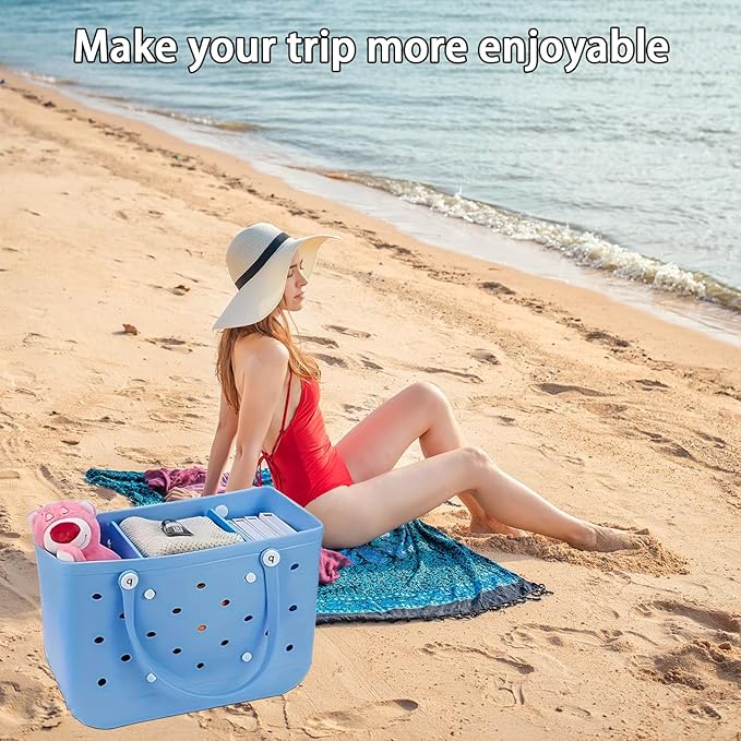 2pcs Bogg Bag Divider Tray - X Large Compatible - Bench Bag Organizer Insert - Accessories - Black