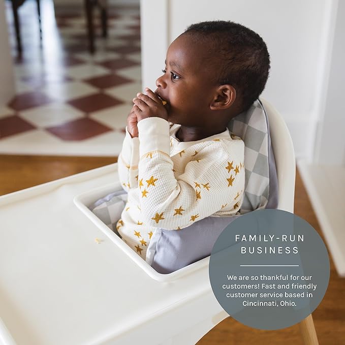 Yeah Baby Goods Placemats Compatible with The IKEA Antilop Highchair (Coconut Cream) - Food-Grade Silicone Highchair Tray Mat – Easy to Clean, High Chair Accessory