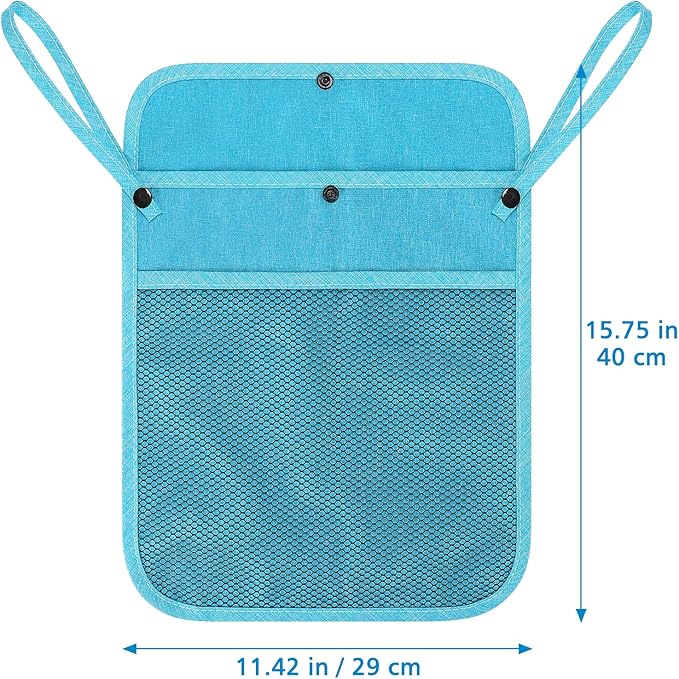 Accmor Universal Stroller Organizer, Mesh Bag Fits for Uppababy, Nuna, Britax, Doona Strollers, Non-Slip Adjustable Stroller Mesh Cargo Net Storage Caddy Accessories