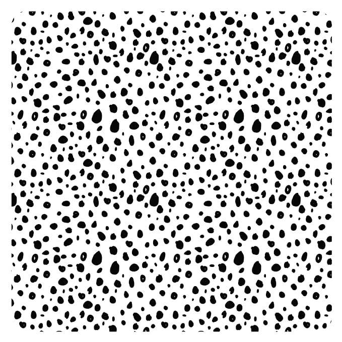 BapronBaby Organic Dot Splash Mat - Waterproof Catch-All for Under High Chairs, Floors, Tables, Playtime or Arts & Crafts - Machine Washable - 45" x 45”