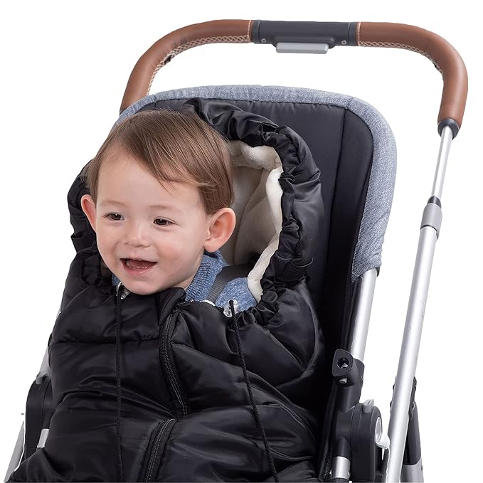 Yobee Universal Winter Warm Baby Stroller Footmuff, Outdoor Walking Warm Bunting Bag for Pram, Joggers, Waterproof Winterproof Stroller Sleeping Bag Baby Blanket