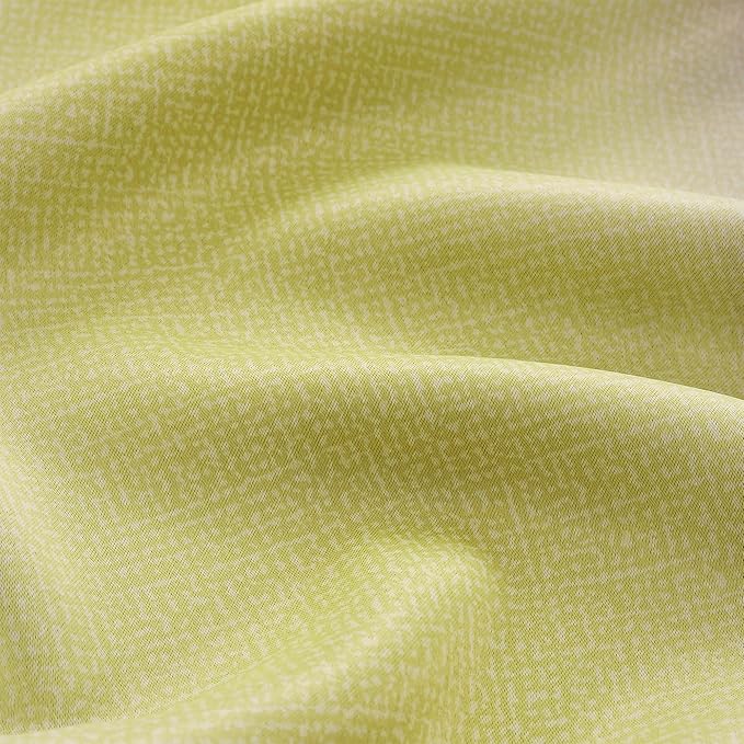 XiDi Curtains for Bedroom Decor, Rainbow GreenYellowGrey34/90/1