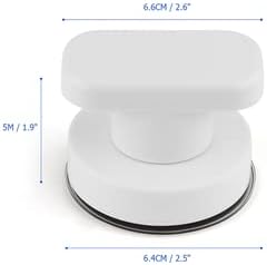 2 Pack Strong Suction Cup Drawer Glass Mirror Wall Tile Handle Bathroom Bathroom Door Handle Glass Door Handle Suction Handle