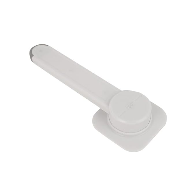 Child Safety Toilet Door Locks – Baby Proof Toilet Seat Lock with Strong Adhesive – Prevents Toddlers & Pets from Opening Toilet Lids – Easy to Install, Durable Baby Proofing Bathroom Lock