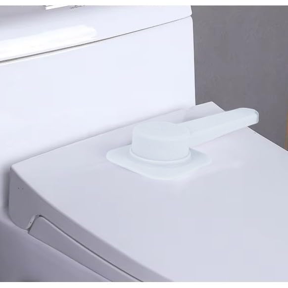 Child Safety Toilet Door Locks – Baby Proof Toilet Seat Lock with Strong Adhesive – Prevents Toddlers & Pets from Opening Toilet Lids – Easy to Install, Durable Baby Proofing Bathroom Lock