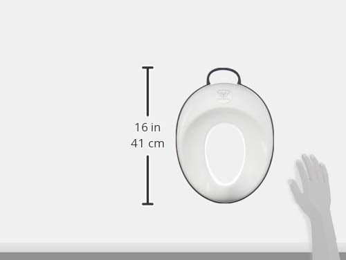 BabyBjörn Toilet Trainer - White/Black, 11.5x14x3.5 Inch (Pack of 1)