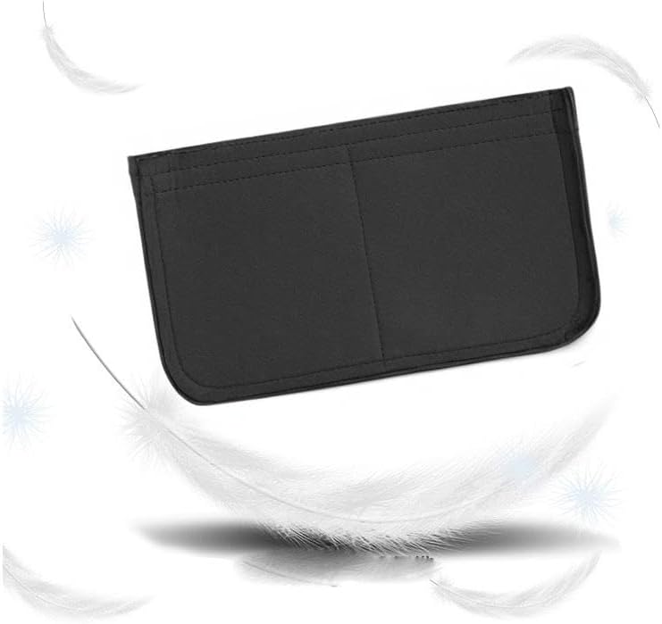 Purse Insert Organizer for Evelyne 29 Bags,Premium Purse Felt Insert (Black, For Evelyne 29)