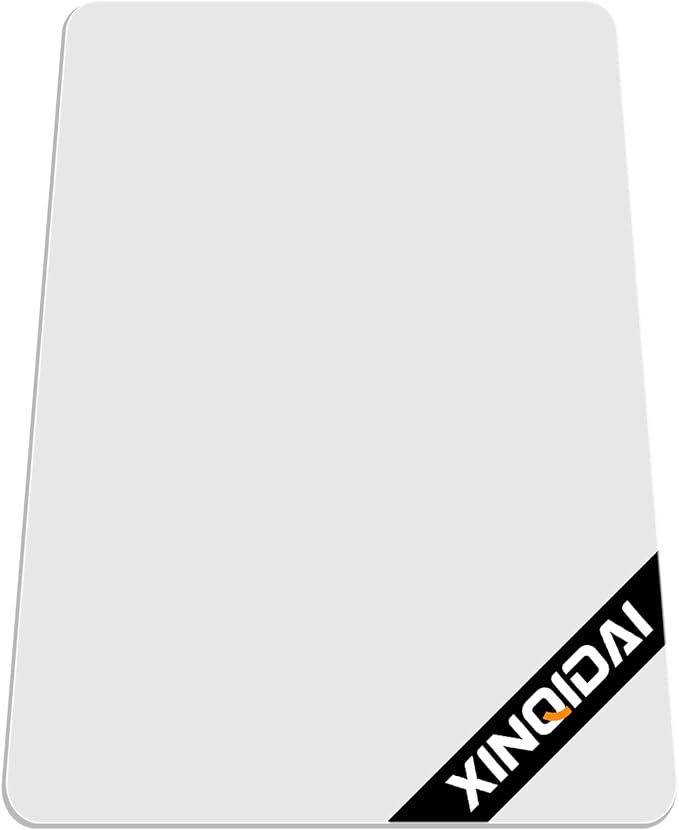 Office Chair Mat for Carpet and Hardwood Floor, 48"x40" Heavy Duty (0.14" Thick) Flat Shipping, Computer Desk Chair Mat
