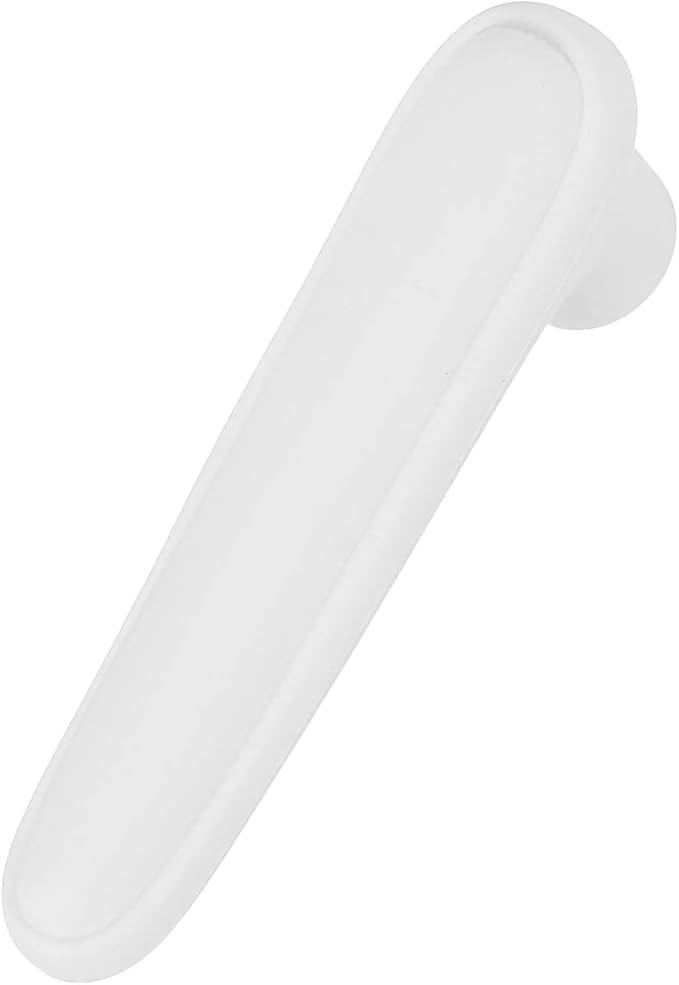 uxcell Door Handle Covers, Silicone Safety Doors Knob Handle Protector Covers Anti-Collision Soft Doors Pull Cover for Bedrooms Bathrooms Offices, White