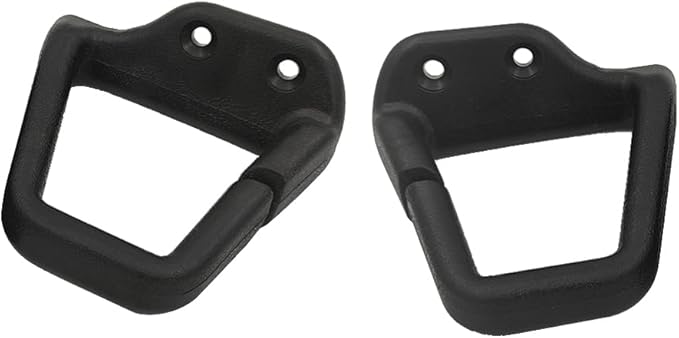 2Pcs Car Seat Belt Guide Clips, Black Seat Belt Shoulder Guides Compatible with Camaro Firebird 1993-2002, Replacement 16817202 16817203