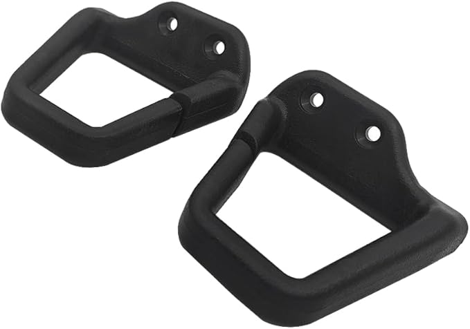 2Pcs Car Seat Belt Guide Clips, Black Seat Belt Shoulder Guides Compatible with Camaro Firebird 1993-2002, Replacement 16817202 16817203