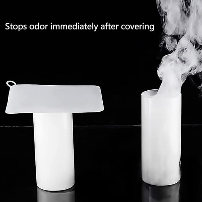 Silicone Tub Stopper Floor Drain Cover, 2 Pieces Sewer Anti-Odor Mat Deodorizing Drain Plugs for Kitchen, Bathroom and Laundry(8 x 8inch)