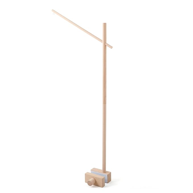 Baby Crib Mobile Arm,33.5in HBM Wooden Mobile Arm for Crib Mobile Hanger for Crib Baby Girl Nursery Decor