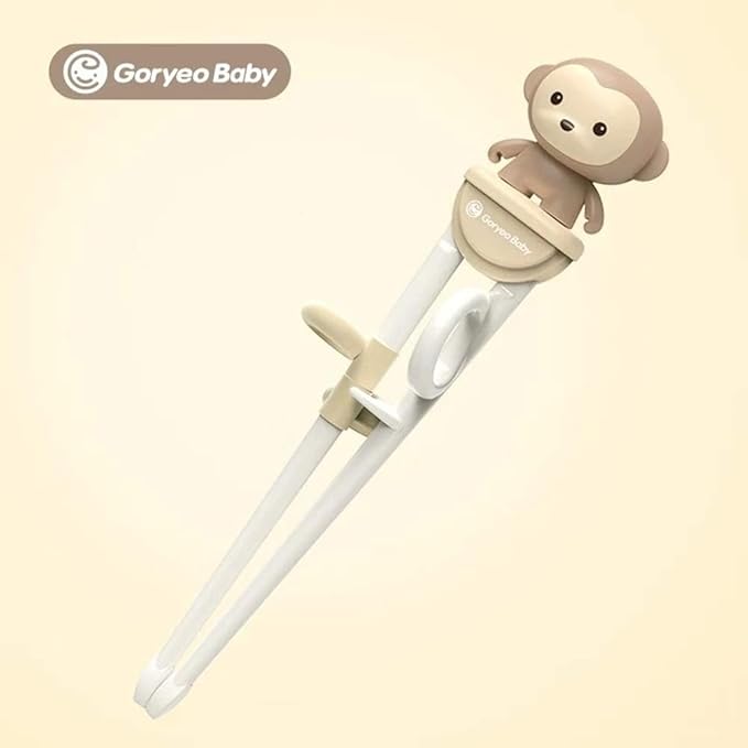 Goryeo Baby Training Chopsticks for Kids - Kids Chopsticks Use Completely Harmless Material - Anti-dislocation Buckle Design - Includes Portable Box