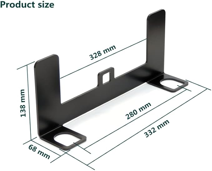 Universal Isofix Base,Car Seat Belt Buckle Bracket, Universal Isofix Attachments Snap Connector Interfaces Bracket,Retaining Anchor Mounting Kit