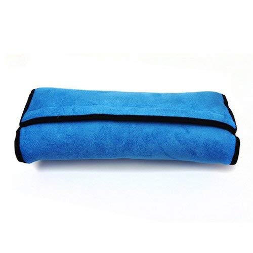 2PC Blue Seat Belt Pillow for Kids, Baby Seatbelt Pillow, Carseat Pillow Protector for Toddler Travel, Kids Travel Seat Belt Pillow, Seatbelt Strap Covers for Child Infant