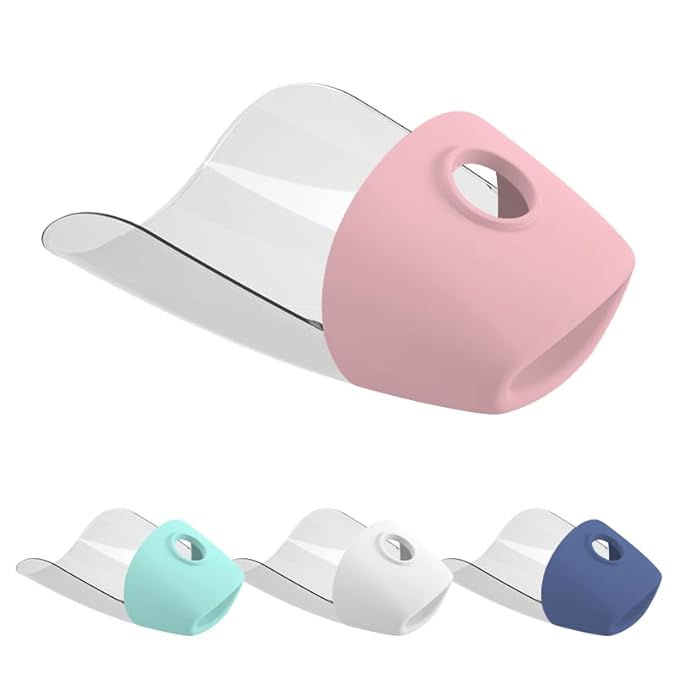 Elfzone Faucet Extender - 4 Pack Sink Xxtender, Faucet Extender for Toddlers Baby Children Hand Washing, Bathroom Kitchen Spout Extender for Faucet, Adjustable Faucets Extension