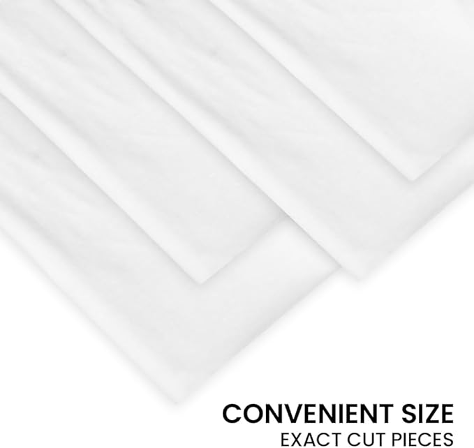 24 Pack New Lint Free Rags,100% Cotton Cloth for Cleaning, Soft Cloth Tshirt Material for Cast Iron Staining Wood, Dust Rags, Shoe Polishing, for Household, Automotive & Industrial Use 17x17