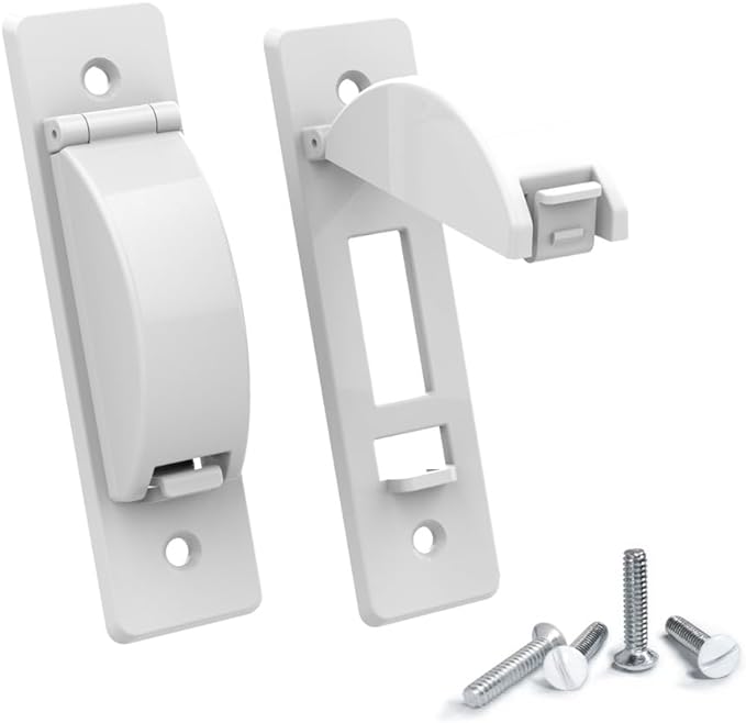 Wall Switch Guard, ILIVABLE Childproof Light Switch Plate Covers Protects Your Circuits from being Accidentally Turned On or Off by Children and Adults (White, 2 Pack)