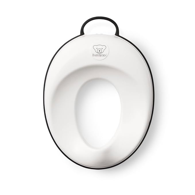 BABYBJORN Toilet Trainer - White/Black, 11.5x14x3.5 Inch (Pack of 6)