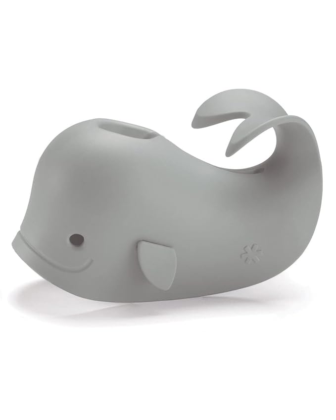 Skip Hop Moby Bath Kneeler and Spout Cover, Grey