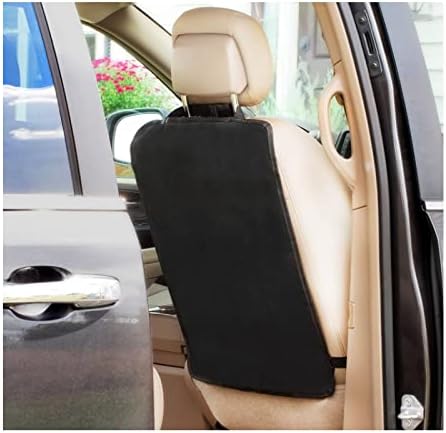 GRBVFDS 2 Pack X-Large Waterproof Kick Mats Backseat Protector, Durable Car Seat Back Protectors for Vehicles to Protect from Dirt, Mud & Scratches, Fits Most SUVs and Vans