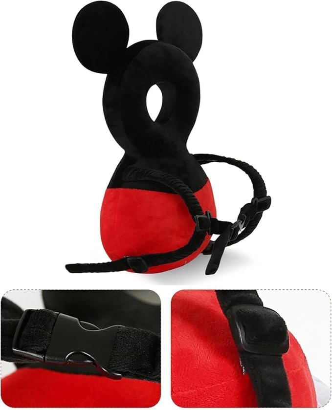 Baby Head Protector Backpack, Toddlers Head Safety Pad Cushion, Adjustable Back Protection for Crawling & Walking, Age 4-24Months