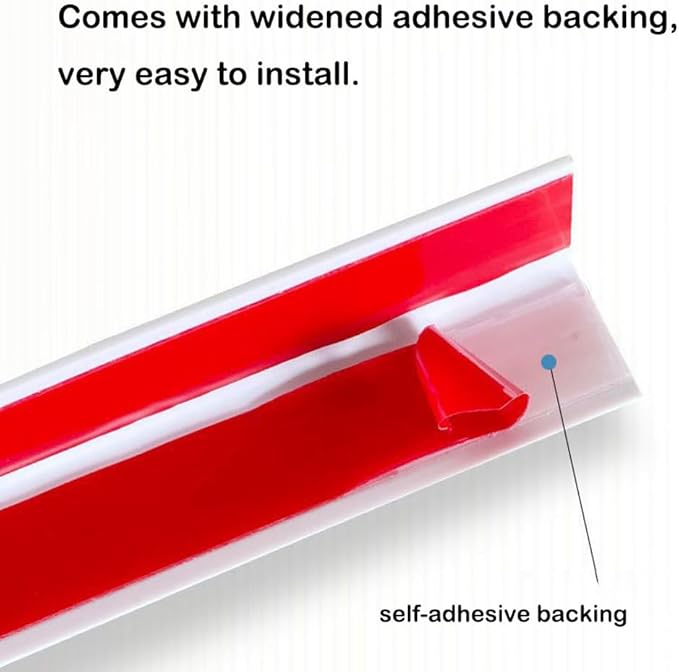 Colorful Rubber Wall Corner Guard Edge Protector,Anti-Collision Strip, Self-Adhesive Wall Guards, Safety Edge & Corner Guards, Length 3.28 ft,Grey