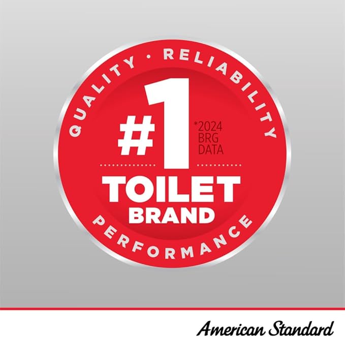 American Standard 2315228.020 Baby Devoro FloWise Two-Piece Less Seat Toilet, 10-Inch Height, Elongated Front, 1.28 GPF, White
